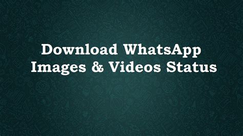 Click here to download and install this app have you seen whatsapp statuses on your contact's wa status and would like to download them. Download Yours Friends WhatsApp Images & Videos Status