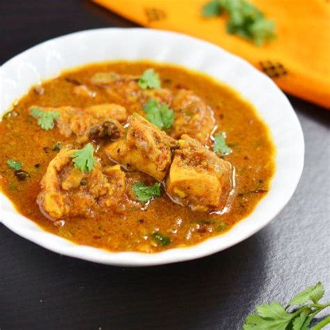 Find the complete instructions on bawarchi. Andhra Style chicken curry - it's very simple to make and ...