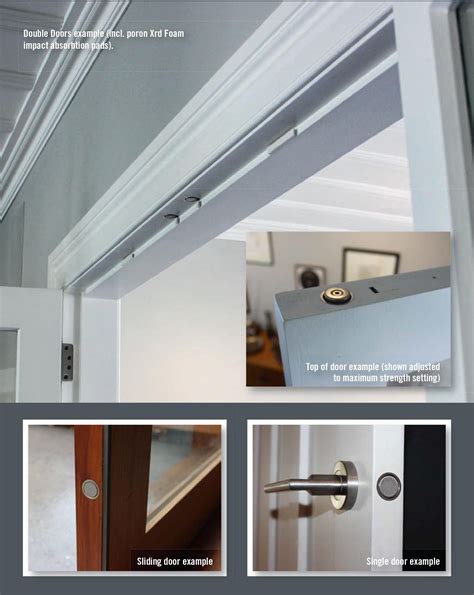 Magnetic Catch The Lock And Handle Double Doors Interior Sliding