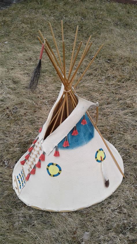My Model Plains Tipi View 2 Nativity Crafts Native American