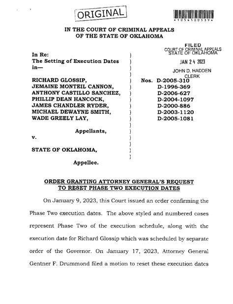 Robert Dunham On Twitter The Oklahoma Court Of Criminal Appeals Has