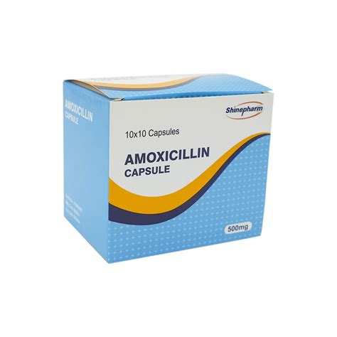 Amoxicillin Capsules 500mg Generic Finished Western Medicine With Gmp