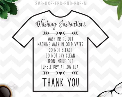 I have always loved to receive cards from friends and family, for christmas, birthdays, holidays and anniversaries of any kinds. Tshirt washing instructions svg Care card svg washing | Etsy