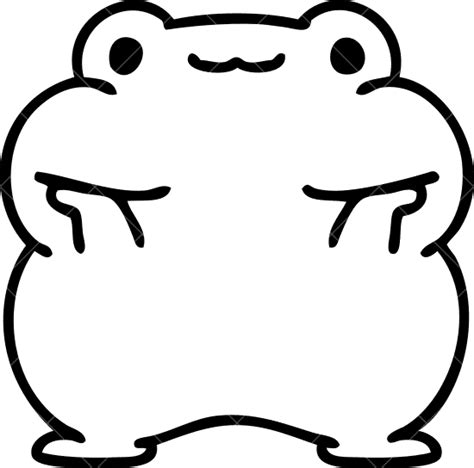 Fat Frog Icon 素材 Canva可画