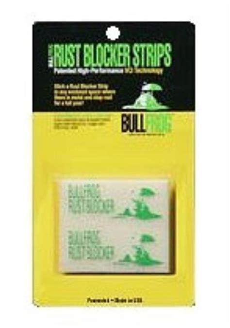 Bull Frog Rust Blocker Strips Rust Inhibitor Protects 1 Cu Ft 6pk
