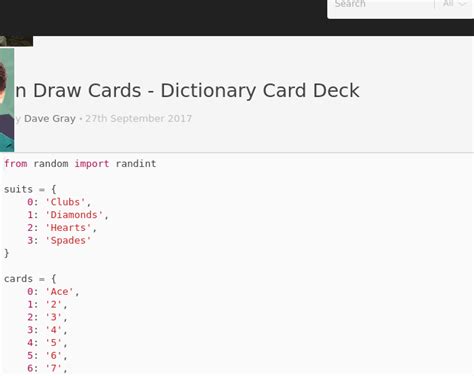 Https://tommynaija.com/draw/how To Draw 7 Cards From A Deck In Python
