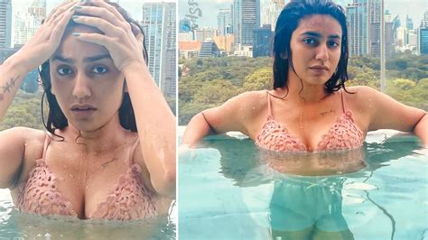 Priya Prakash Varrier Wins Internet Again Posts Hot Pics In Bikini