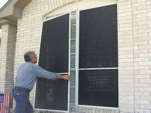 Solar window screens are used to cover the outside of existing windows just like regular window screens but use different screen fabric material. Pros and cons of Solar Screens | Solar screens, Solar shades windows, Solar screens window