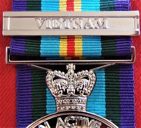 Vietnam War Army Navy Air Force Australian Active Service Medal 1945 75