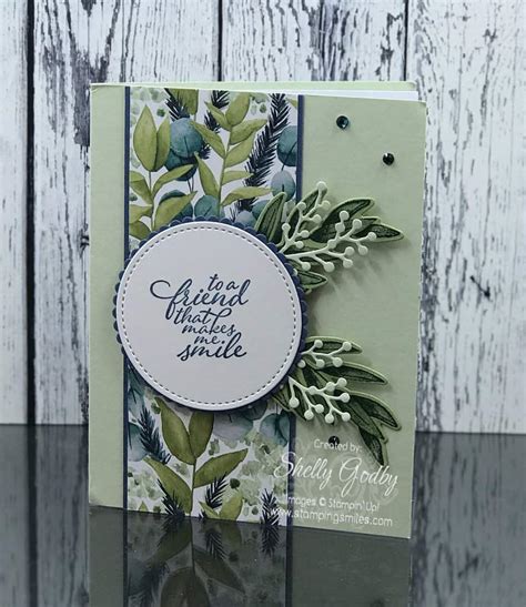 Its Back The Stampin Up Forever Fern Bundle With A Handmade Card Idea