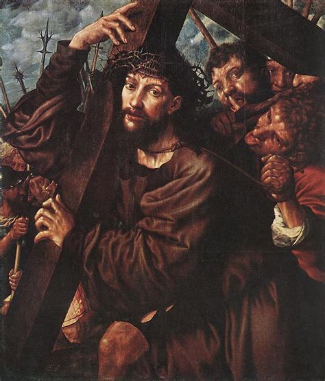 Christ Carrying The Cross Jan Van Hemessen