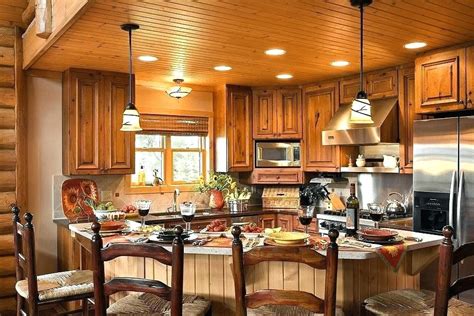 17 Amazing Log Cabin Kitchen Design To Inspire Your Homes Look Log