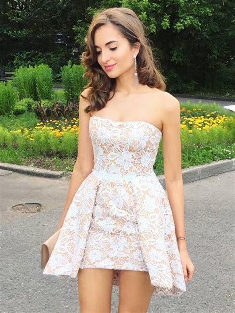 2019 Cheap White Ivory Short Wedding Dresses The Brides Sexy Lace