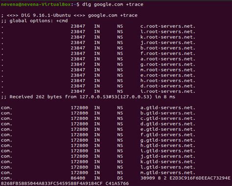 How To Use Linux Dig Command Dns Lookup With Examples