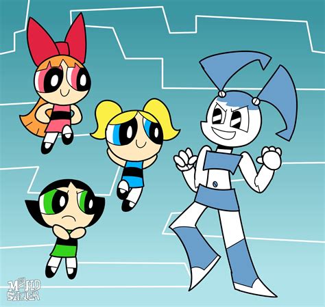 the powerpuff girls meet jenny wakeman by ashtonvalera matthewbledsole photo 45167293 fanpop