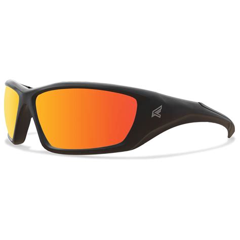 edge xrap419 robson safety glasses black frame red mirror lens full source