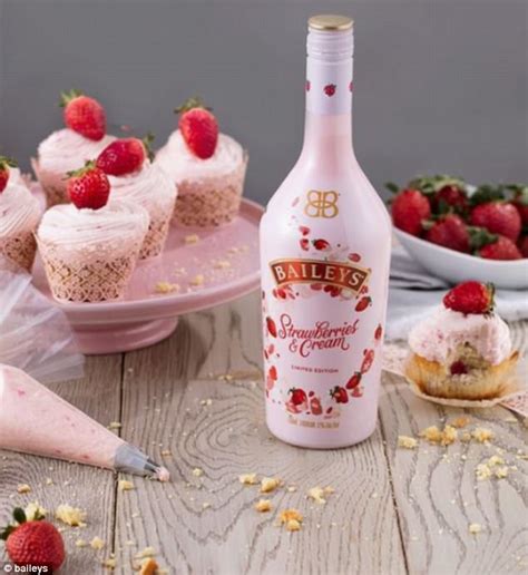 Baileys Launches Strawberries And Cream Flavour In Us Daily Mail Online