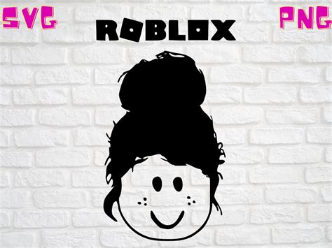 Roblox Girl Svg Digital File Only Svg Png Cricut Laser For Etsy