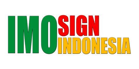 Combination Signs Imo Sign Indonesia Imo Sign Marine Safety Poster