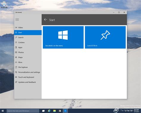 Windows 10 Build 10036 Screenshots