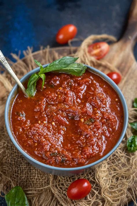 This Light Tangy And Super Flavorful Red Wine Pasta Sauce Comes