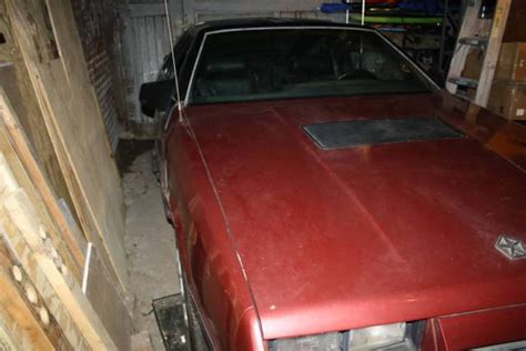 1986 Chrysler Laser Xe T Top Turbo West Coast Car Almost No Rust