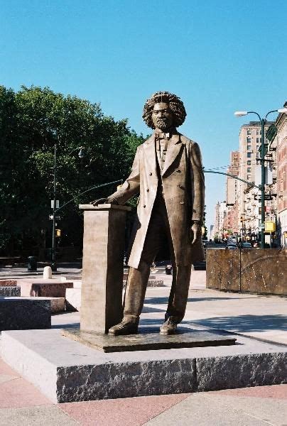 Central Park Monuments Frederick Douglass Memorial Nyc Parks
