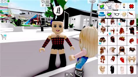 Roblox Jouvre Mon Salon De Coiffure Ou Pas Brookhaven Youtube