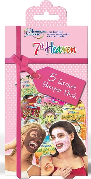 7th Heaven Pamper Pack 5 Pack Masks Набор масок для лица 5 продуктов купить по лучшей цене в