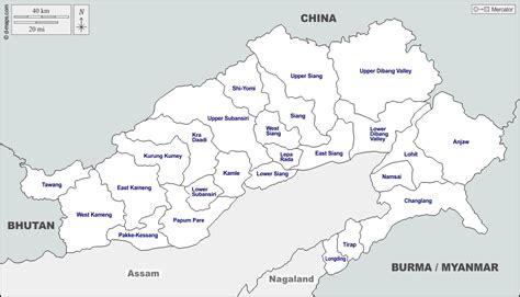 List Of Districts In Arunachal Pradesh Updated 2023