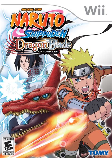 Naruto Shippuden Dragon Blade Chronicles Wii Game Rom Nkit And Wbfs