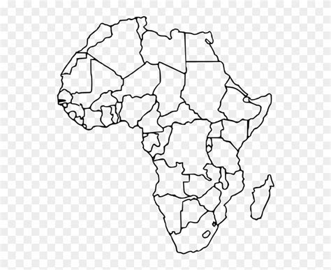 Empty Maps Of Africa Various Maps Showing How Big Africa Is This Is