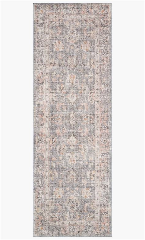 Sky 01 Grey Apricot Blush And Grey Grey Area Rug Rugs