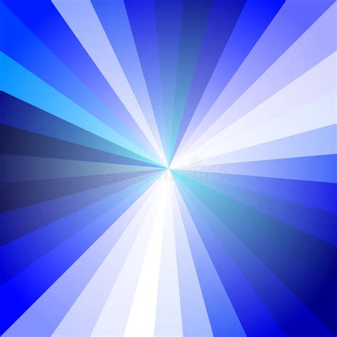 Blue Light Ray Abstract Background Stock Vector Illustration Of Shine