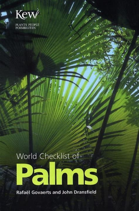 World Checklist Of Palms Nokomis