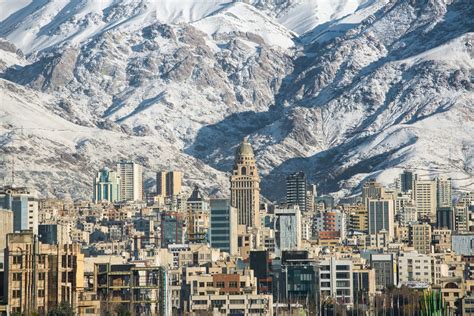 Mountains Over Tehran Iran Globetrender