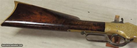 American Civil War Henry Deluxe Engraved 44 Henry Rimfire Caliber