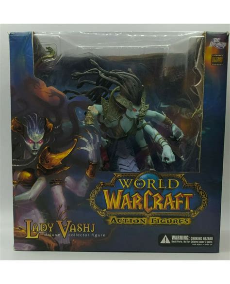 world of warcraft wow lady vashj deluxe collector s action figure gd52