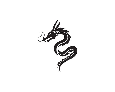 Dragon Logo Silhouette Png Images Dragon Logo Vector Illustration