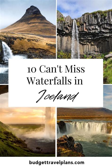 10 Cant Miss Waterfalls In Iceland Iceland Travel Guide In 2022