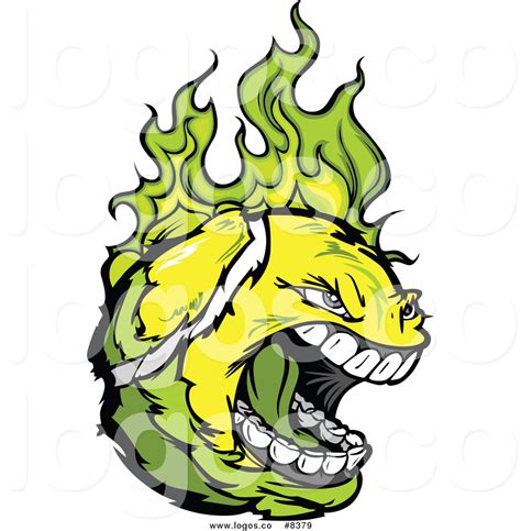 Amazon com gt graphics soccer ball fire vinyl sticker. Royalty Free Clip Art Vector Logo of a Screaming Tennis ...