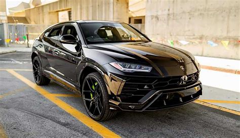 Alquile Lamborghini Urus Black En Miami Pugachev Luxury Car Rental