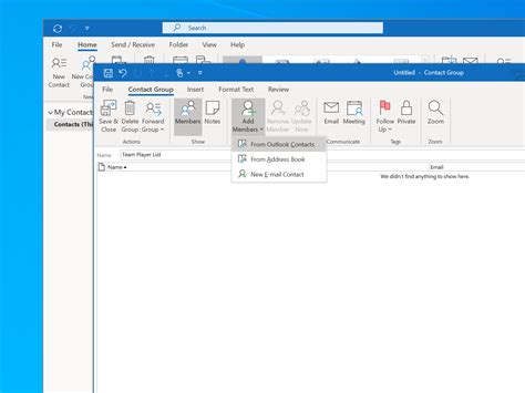 How to create a group email in Outlook to make emailing a group of ...