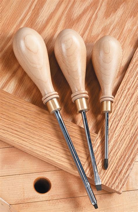 Turned Oval Tool Handles Woodworking Project Woodsmith Plans