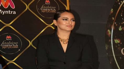 Mission Mangal Actress Sonakshi Sinha In A Classy Avatar At Myntras Digital Store Launch