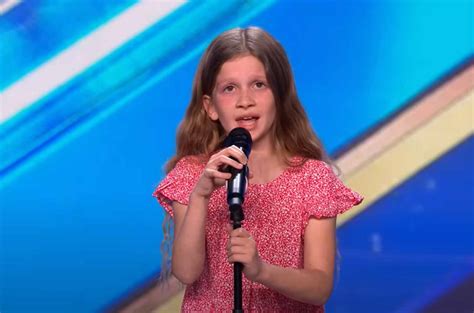 11 Year Old Olivia Lynes Electrifies The Stage On Bgt 2023