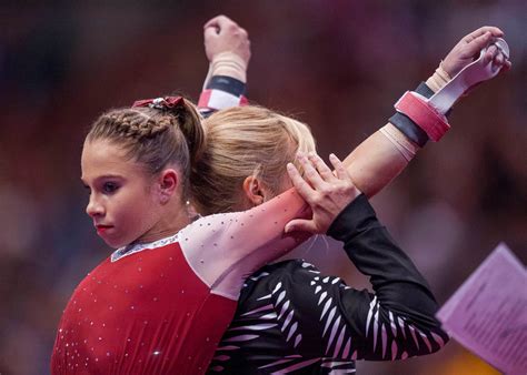 Ragan Smith Shows Why Shes New Face Of Usa Gymnastics At P And G