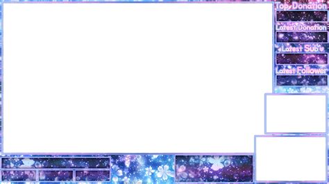 Purple Blue Pink Free Osu Stream Overlay 900p By Lovelymin On