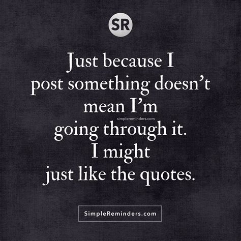 Funny Just Because Quotes Shortquotescc