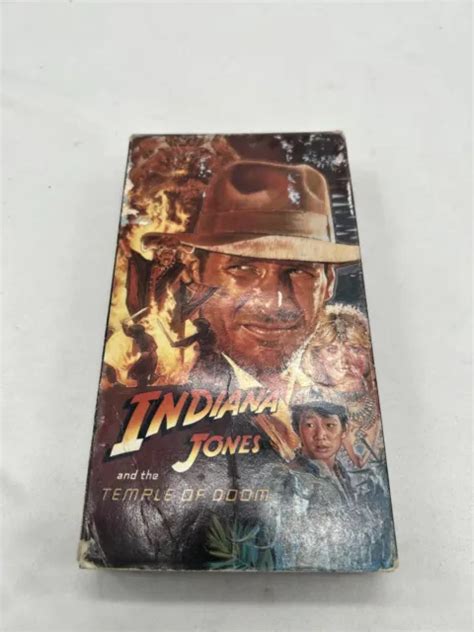 Indiana Jones And The Temple Of Doom Vhs Picclick